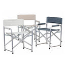 Set 2 Sedie Regista Mare Pieghevoli 56x46xH79 cm Pippa Ecrù