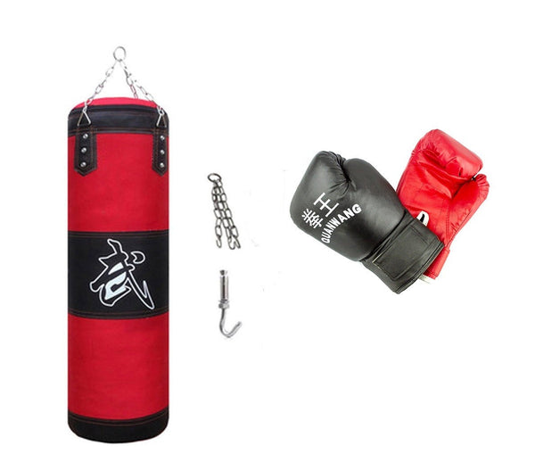 acquista Kit da Boxe H110 cm con Sacco Ganci e Guantoni cm Ø 35 cm