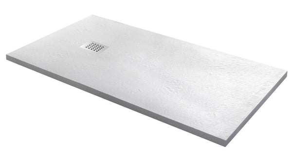 Piatto Doccia in Pietra Bonussi Ardesia Stone Side Bianco Varie Misure sconto