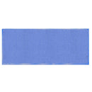 Tappeto Bagno Design Trama Semplice 50x150 cm in Cotone Azzurro