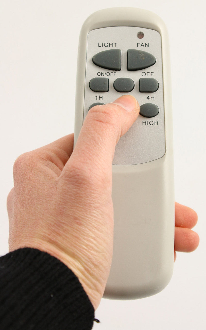 Ventilatore da Soffitto con 5 Pale e Lampada Ø130cm 3 Velocità Kooper Windy 