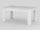 Tavolo Allungabile 160/210x90x75 cm Jesi Larice bianco