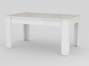 Tavolo Allungabile 160/210x90x75 cm Jesi Larice bianco