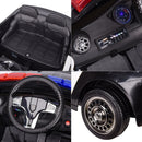 Macchina Elettrica Polizia per Bambini 12V Babyfun Police Bianca