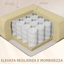 Poltrona Massaggiante e Reclinabile 77x93x105 cm con Tavolino Girevole Beige  