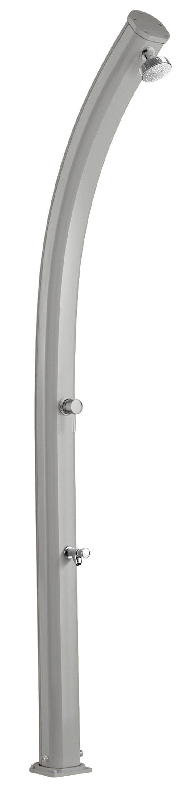 Doccia Solare da Giardino 25L Miscelatore e Lavapiedi Arkema Jolly Inox Paint online