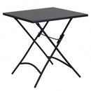 Tavolo Bristol 70x70x72 h cm in Acciaio Antracite