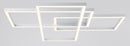Plafoniera Modern in Metallo e Acrilico Rida Bianco