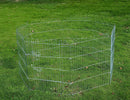 Recinto per Animali Domestici 8 Pezzi L63xH91 cm 