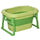 Vaschetta Bagnetto per Bambini 75,3x55,4x43 cm Antiscivolo Pieghevole Verde