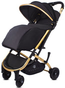 Passeggino Trolley Pieghevole per Bambini Barotti Primo XL Nero/Oro
