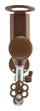 Portatubo per Fontane da Giardino in Acciaio Belfer 42/PGS Ruggine