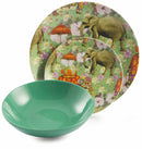 Servizio Piatti 18 Pezzi in Porcellana e Gres Villa d'Este Home Tivoli Maraja Multicolor