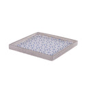 Vassoio in Ceramica Decorato Larghezza 30 cm