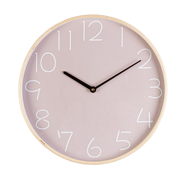 acquista Orologio da Parete Ø40,8x4,8 cm in Legno Lorens Tortora