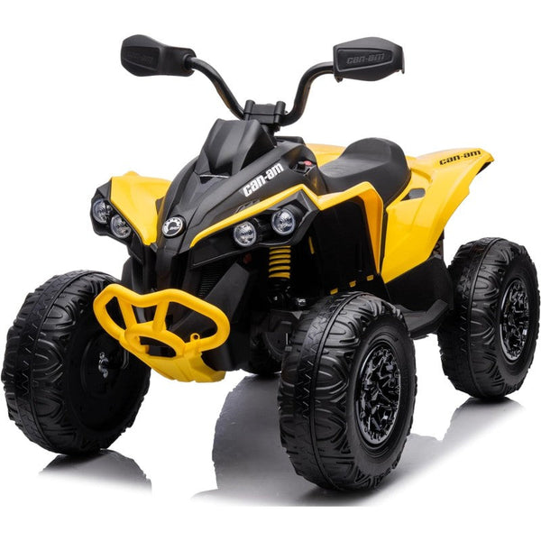 Quad Elettrico per Bambini Licenza Can-Am Renegade 12V ATV Telecomando e Ammortizzatori Giallo online
