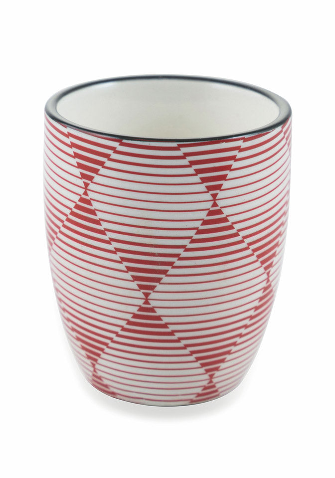 Set 6 Tazzine Senza Manico Ø5x6,5 cm in Gres Villa d'Este Home Tivoli Confusion