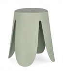 Set 4 Sgabelli  Ø37x47 cm in Similpelle Imogen Tiffany