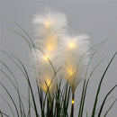 Pianta Artificiale H100 cm con Luci LED e Vaso Verde