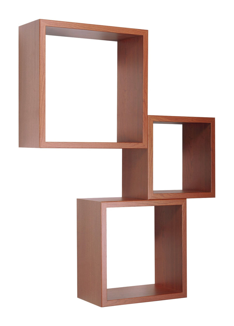 AC Design Furniture Jörn - Mensola ottagonale da parete con 3 ripiani, effetto rovere selvatico con telaio in metallo nero, 3 ripiani, decorazione da parete, soggiorno, larghezza 77 x profondità 20 x AC Design Furniture Jörn - Mensola ottagonale da parete con 3 ripiani, effetto rovere selvatico con telaio in metallo nero, 3 ripiani, decorazione da parete, soggiorno, larghezza 77 x profondità 20 x