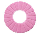 Copri Water Cuscino per Seduta WC Calda e Antiscivolo in Microfibra Rosa