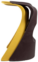 Sgabello da Bar Casa Cucina in Polipropilene Vandi Moka