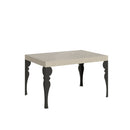 Tavolo Allungabile 140-244x90x77 cm Paxon Cashmere Telaio Antracite 