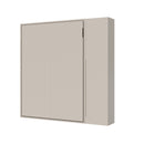 Letto Matrimoniale A Scomparsa 160 Versia Con Armadio 1 Anta Dx Argilla      