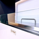 Camino a Bioetanolo da Pavimento 100x30x70 cm Giotto S Bianco