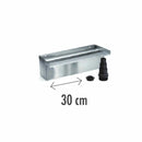 Lama d’Acqua Effetto a Cascata per Piscina o Laghetto 30x14xH10 cm in Acciaio Inox Lucido
