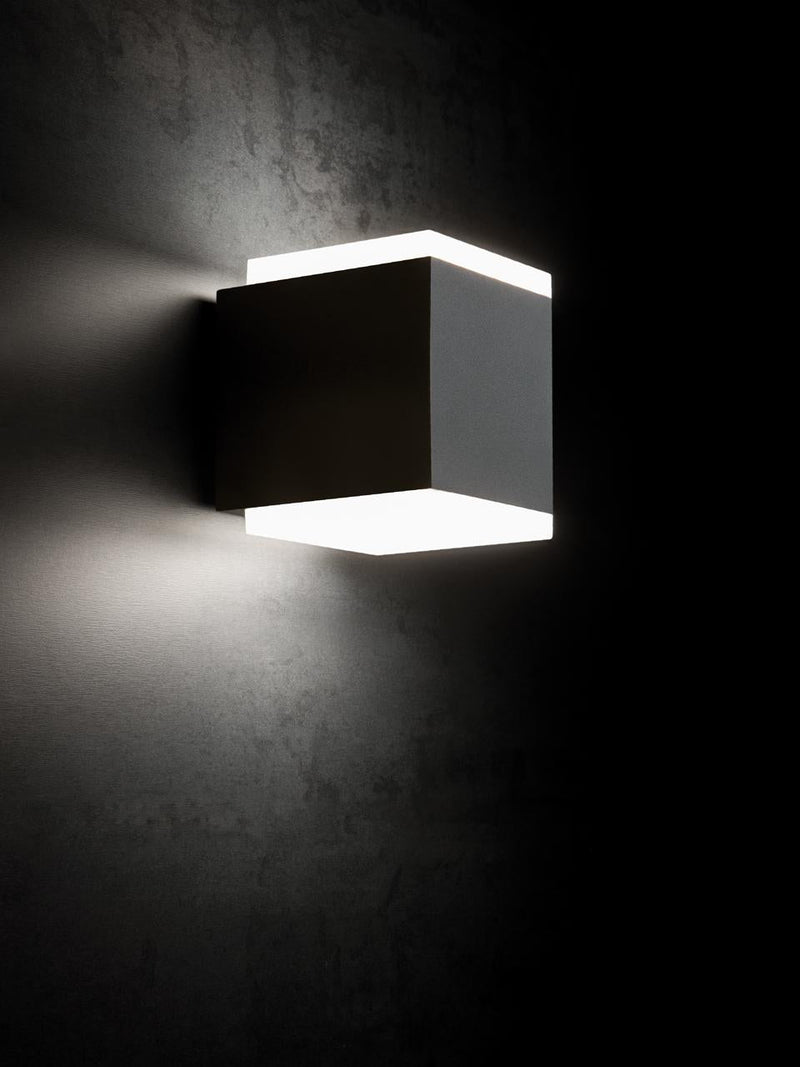 Applique da Esterno a LED 6W+6W 3000K Sovil Grigio