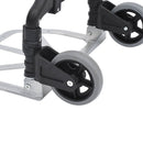 Carrello Portapacchi a Mano Pieghevole in Alluminio Max 70kg 