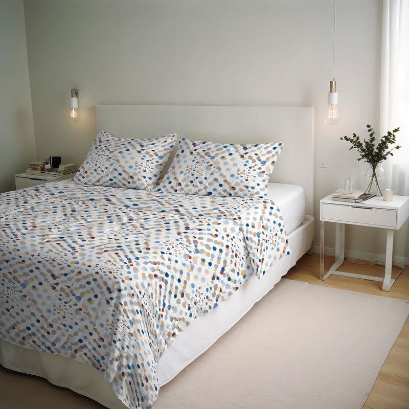 Copripiumino con Stampa sul Sacco e Federe Linea River Tarim Varie Misure