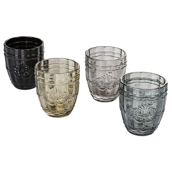 Set 4 Bicchieri Acqua Syrah Stones in Vetro VdE Tivoli 1996 Grigio online