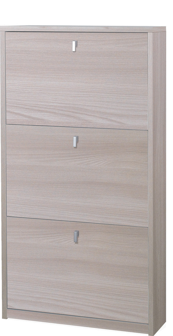 prezzo Scarpiera 3 Ante 63x117x18 cm Olmo Chiaro