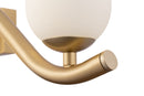 Lampada da parete Modern in Metallo Uva Oro