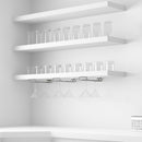 Portabicchieri Sottopensile 28 cm Porta Calici Coppe in Acciaio Cromato Emuca