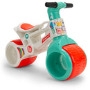 Moto Cavalcabile Primi Passi 67x67x49 cm Fisher-Price Bianco e Verde