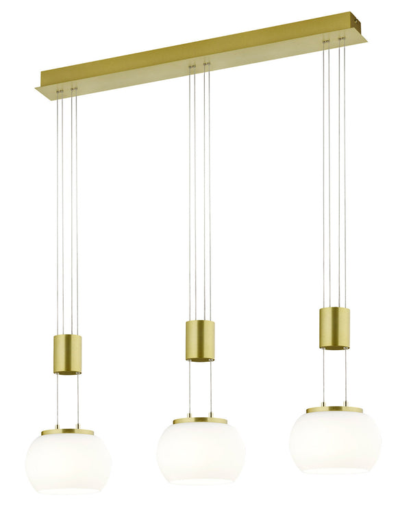 prezzo Lampada a Sospensione da Interno a LED in Alluminio Ottone Opaco