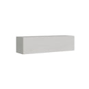 Mobile Pensile con Anta a Ribalta 153,6x40x39,5 cm Bianco Frassino