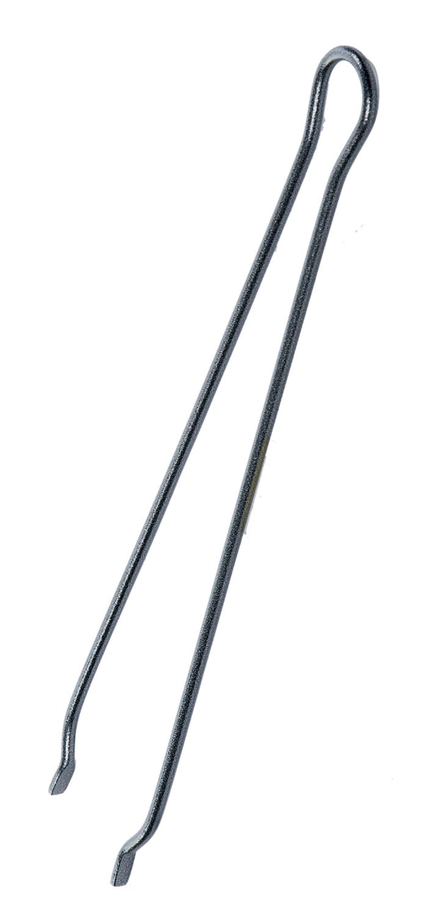 Pinza a Molla Modello Basic in Ferro Tondo 8 mm Grigio Martellato