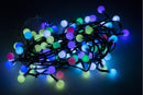 Mantello Luminoso di Natale 108 LED 1,8m Multicolor Soriani Sfere