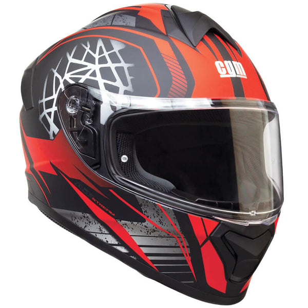 sconto Casco Integrale per Scooter Visiera Lunga CGM Montegi 301S Rosso Opaco Varie Misure