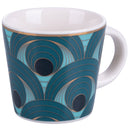Set 6 Tazzine da Caffè Ø6x5,5 cm in New Bone China VdE Tivoli 1996 Vetiver