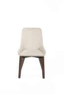 Set 4 Sedie 62x49,5xH87 cm in Tessuto Vera Beige