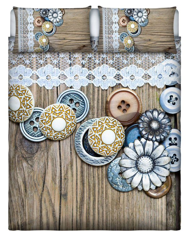 Set Lenzuolo Matrimoniale Sopra e Federe con Stampa prezzo