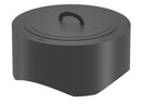 Braciere a Legna da Giardino Ø70x30 cm in Acciaio Black 700 Round Nero