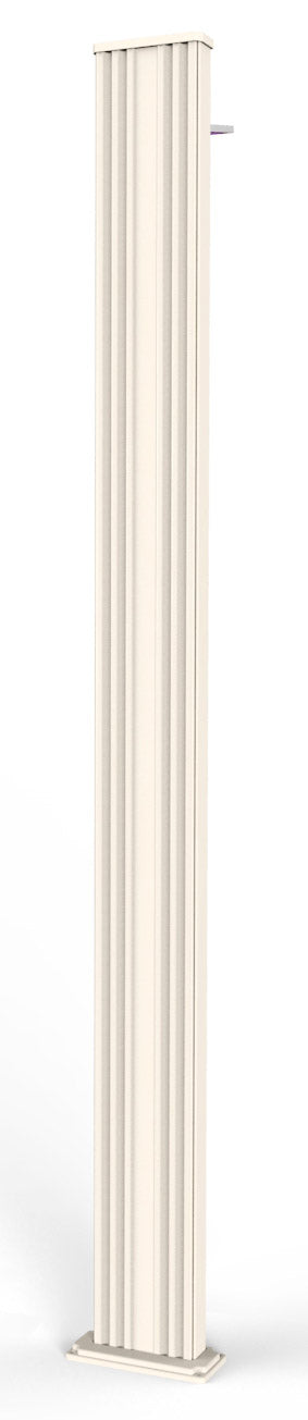 Doccia da Esterno Giardino Miscelatore e Lavapiedi Arkema Spring S Bianco Crema