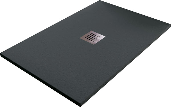 Piatto Doccia in Pietra Bonussi Ardesia Stone Central Grigio Antracite Varie Misure prezzo