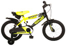 Bicicletta per Bambino 16" 2 Freni Sportivo Giallo Neon e Nero